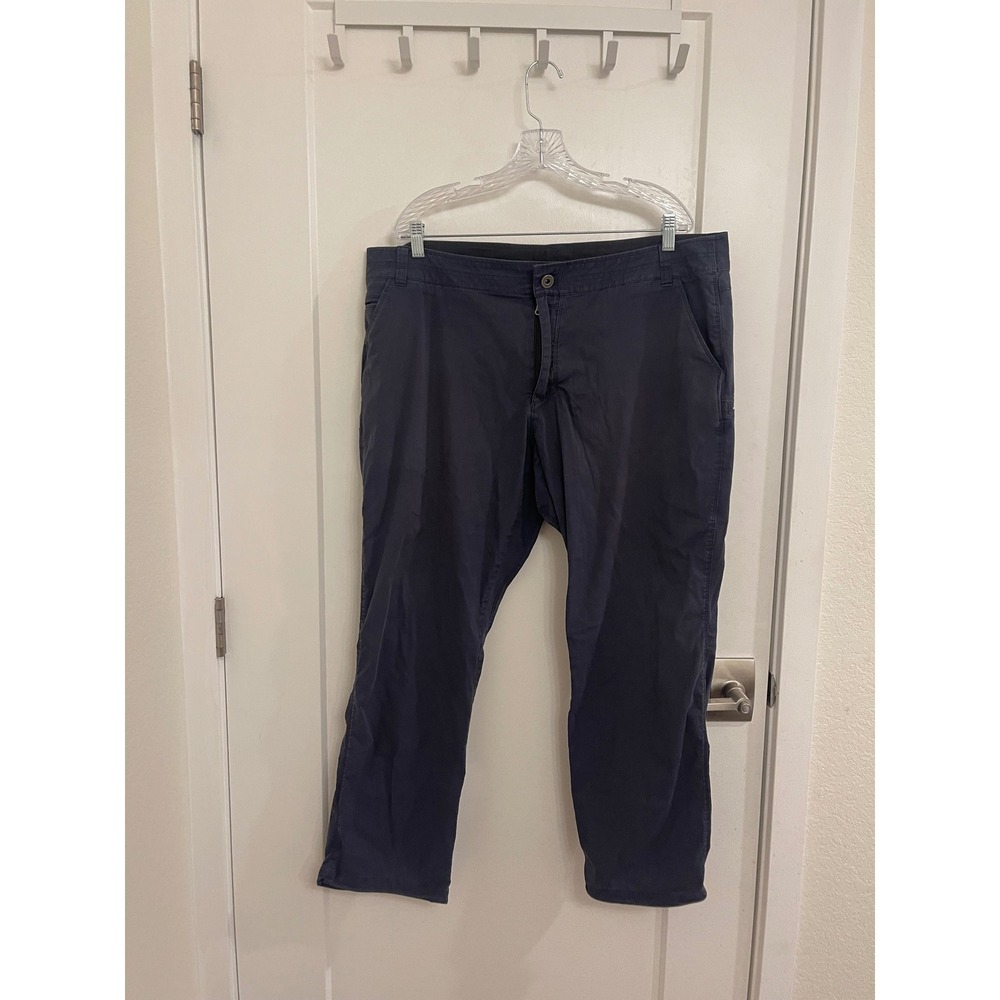 Kuhl Men's Hiking Gorpcore Pants Granola Cotton Blend Navy